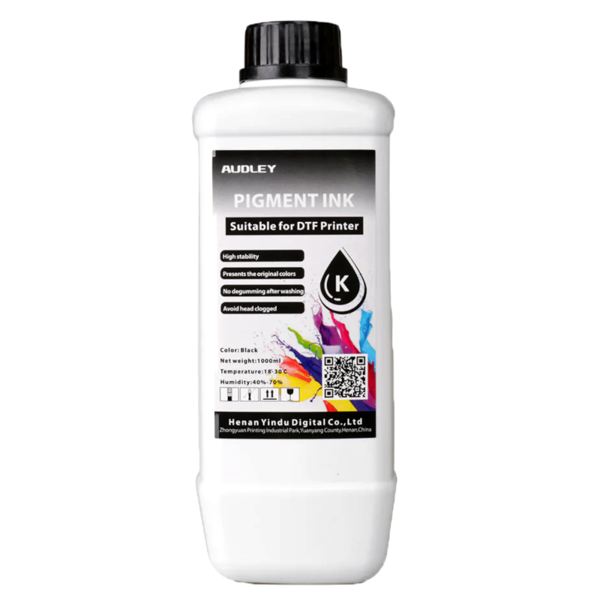 Audley Regular DTF Ink – 1L