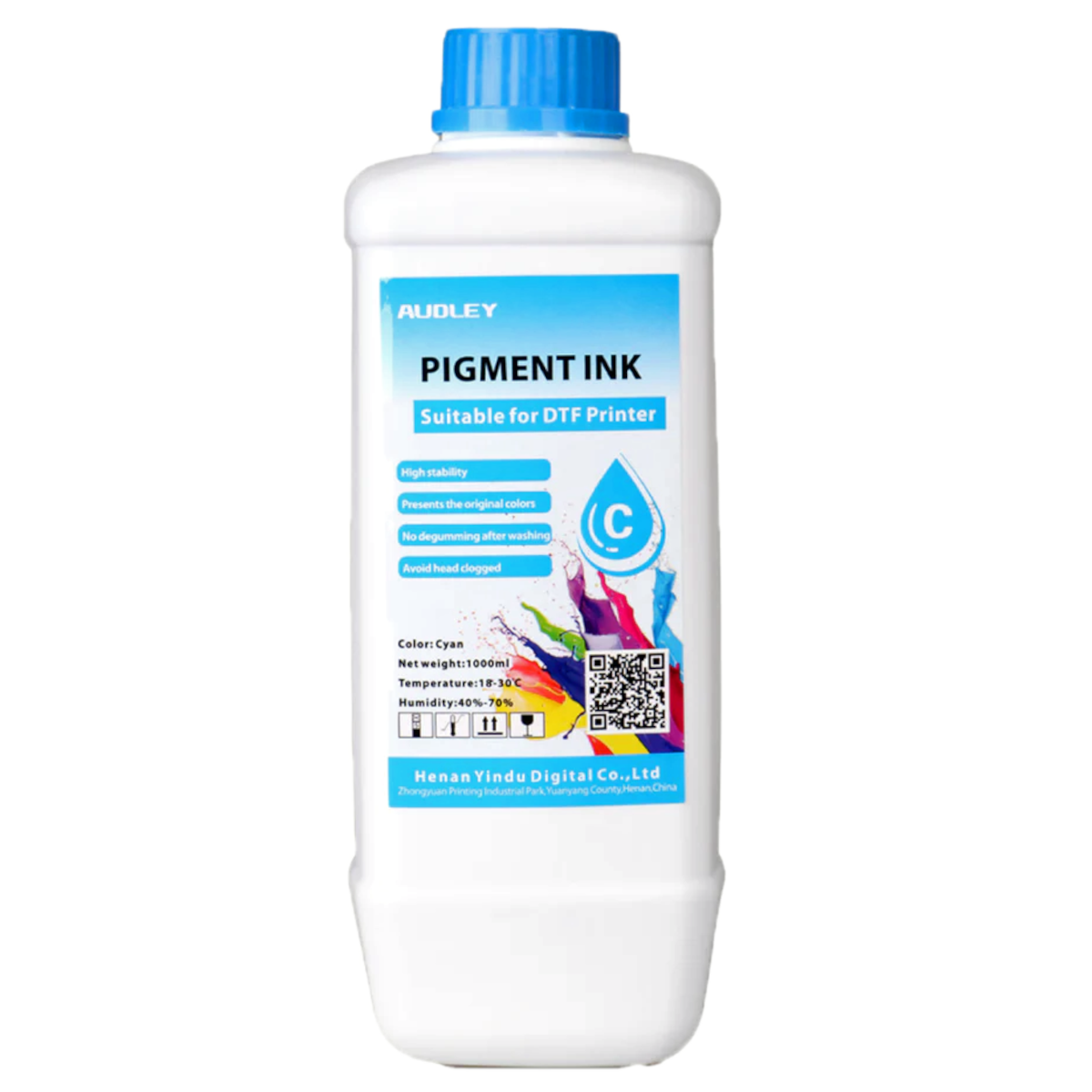 Audley Regular DTF Ink – 1L