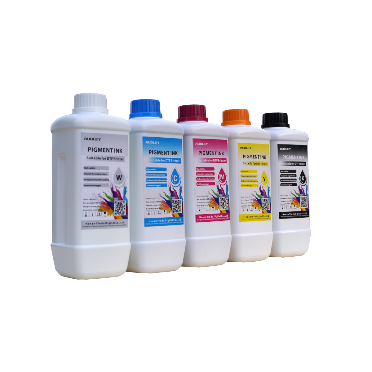 Audley Regular DTF Ink – 1L