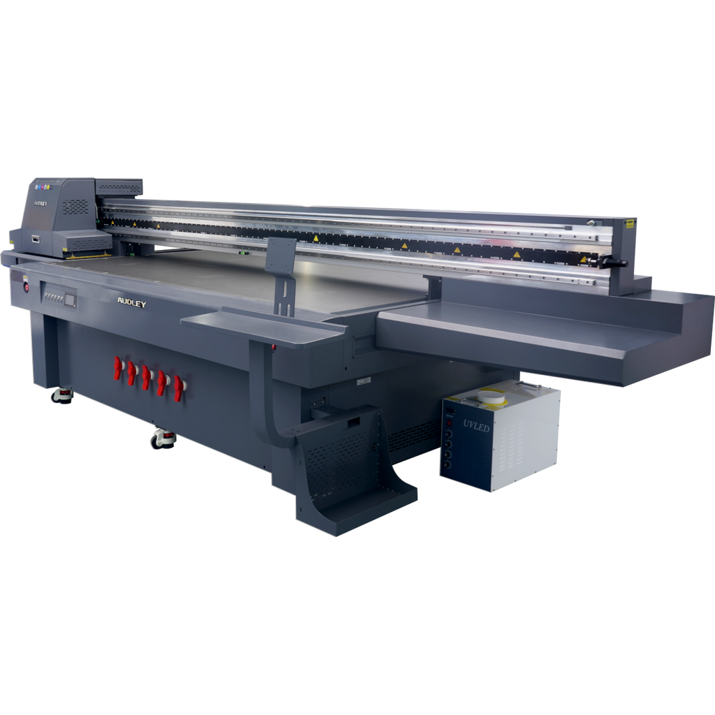 Audley 2513 UV Flatbed Printer – 4 Ricoh Gen6 Printheads + RIP Software