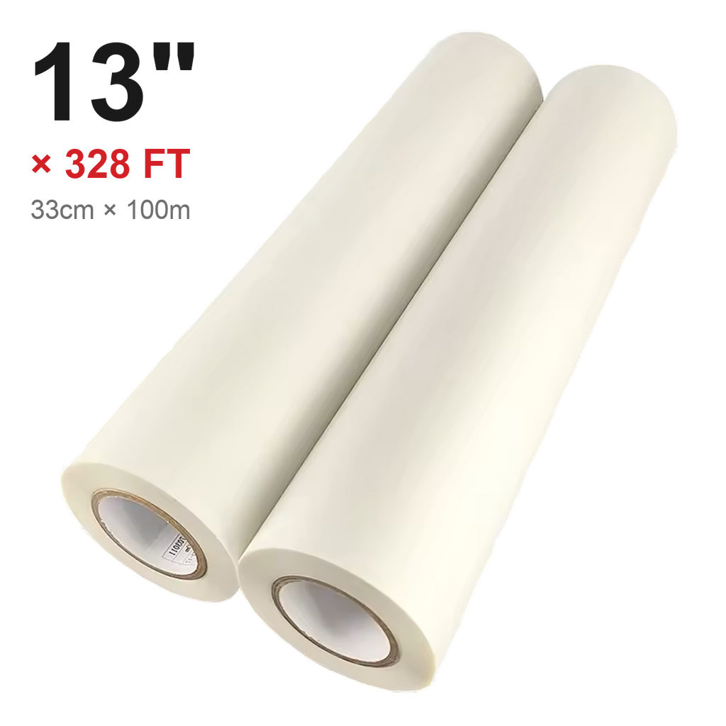 Audley DTF Film 13" × 100m – Double-Side 3-Sec Instant Hot Peel