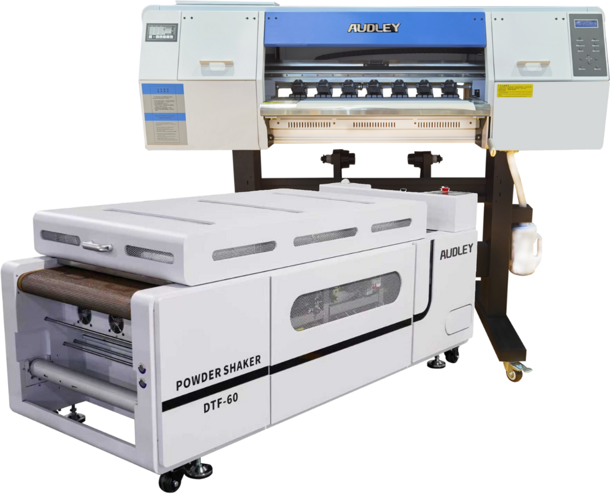 Audley 24" 2-Head DTF Printer & ADL07K12 Shaker Set