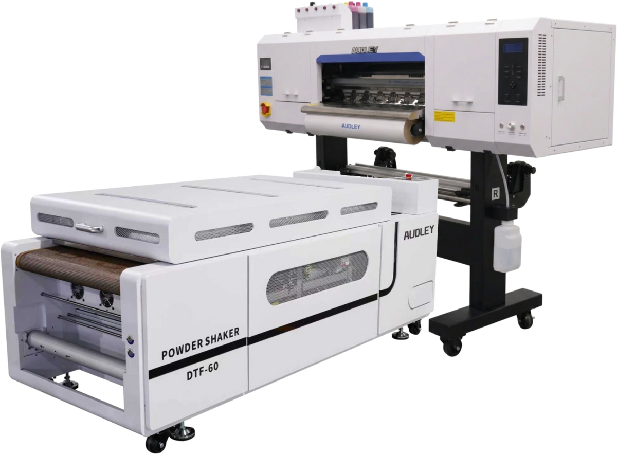 Audley 24" 4-Head DTF Printer & ADL07K10 Shaker Set
