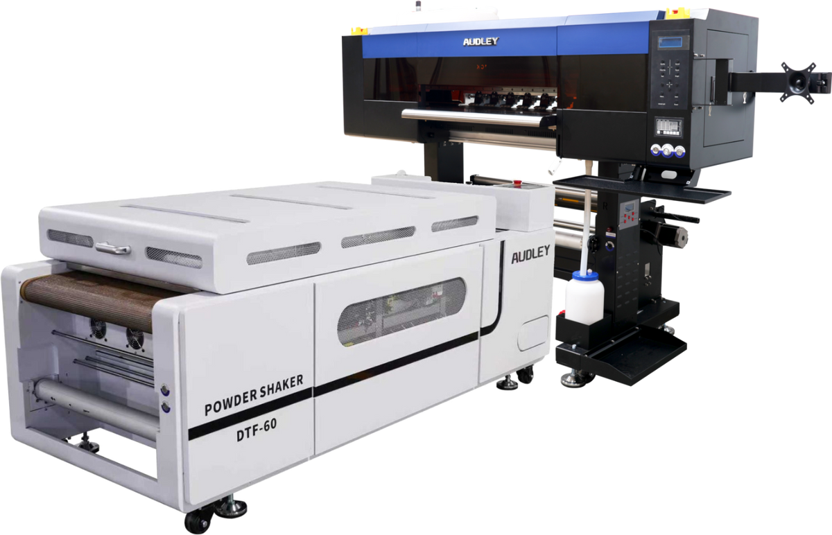Audley 24" 6-Head DTF Printer & ADL07K10 Shaker Set